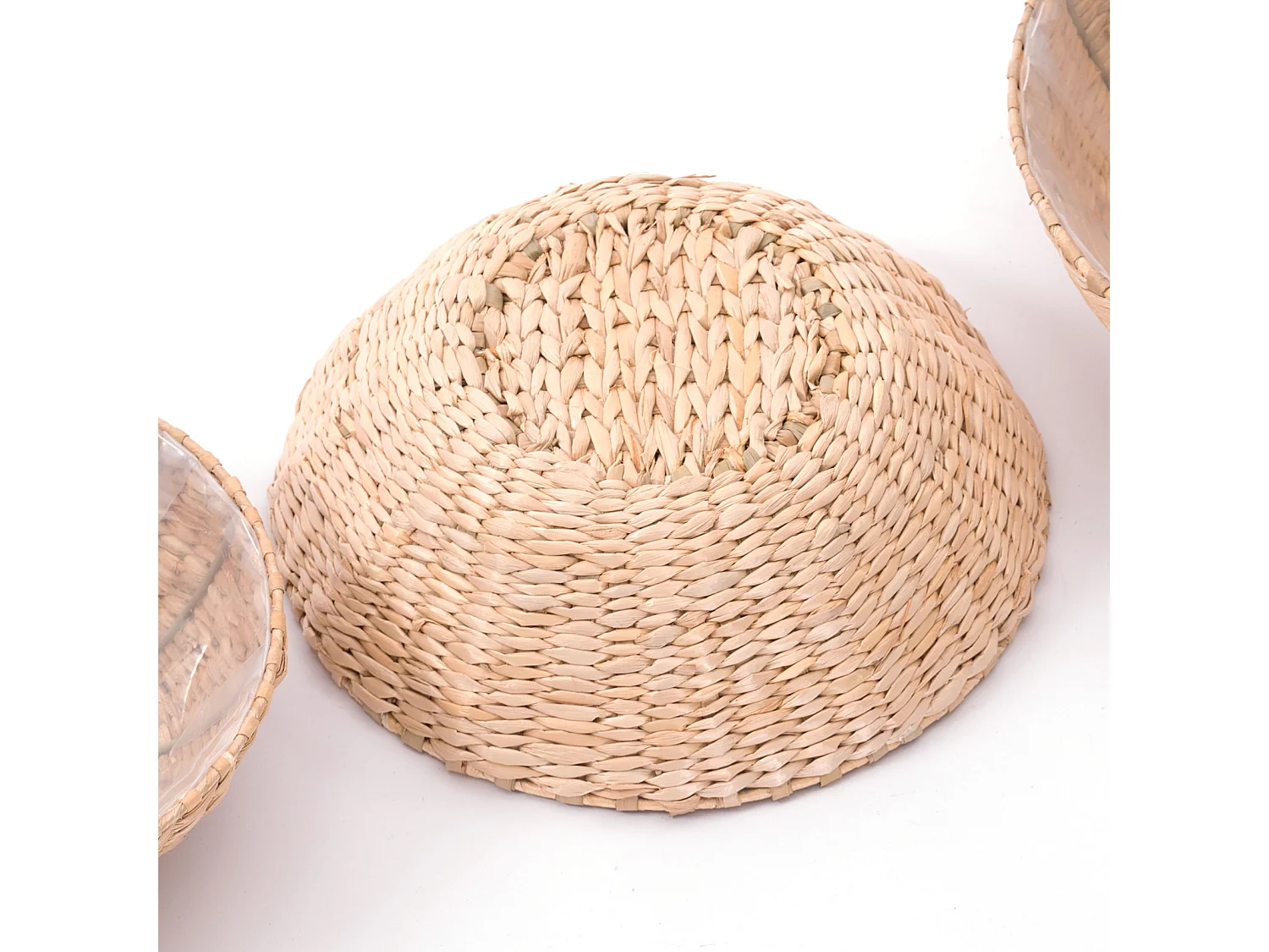 KORB-SET Kayla 3-teilig verschiedene Größen, wasserdicht naturfarben