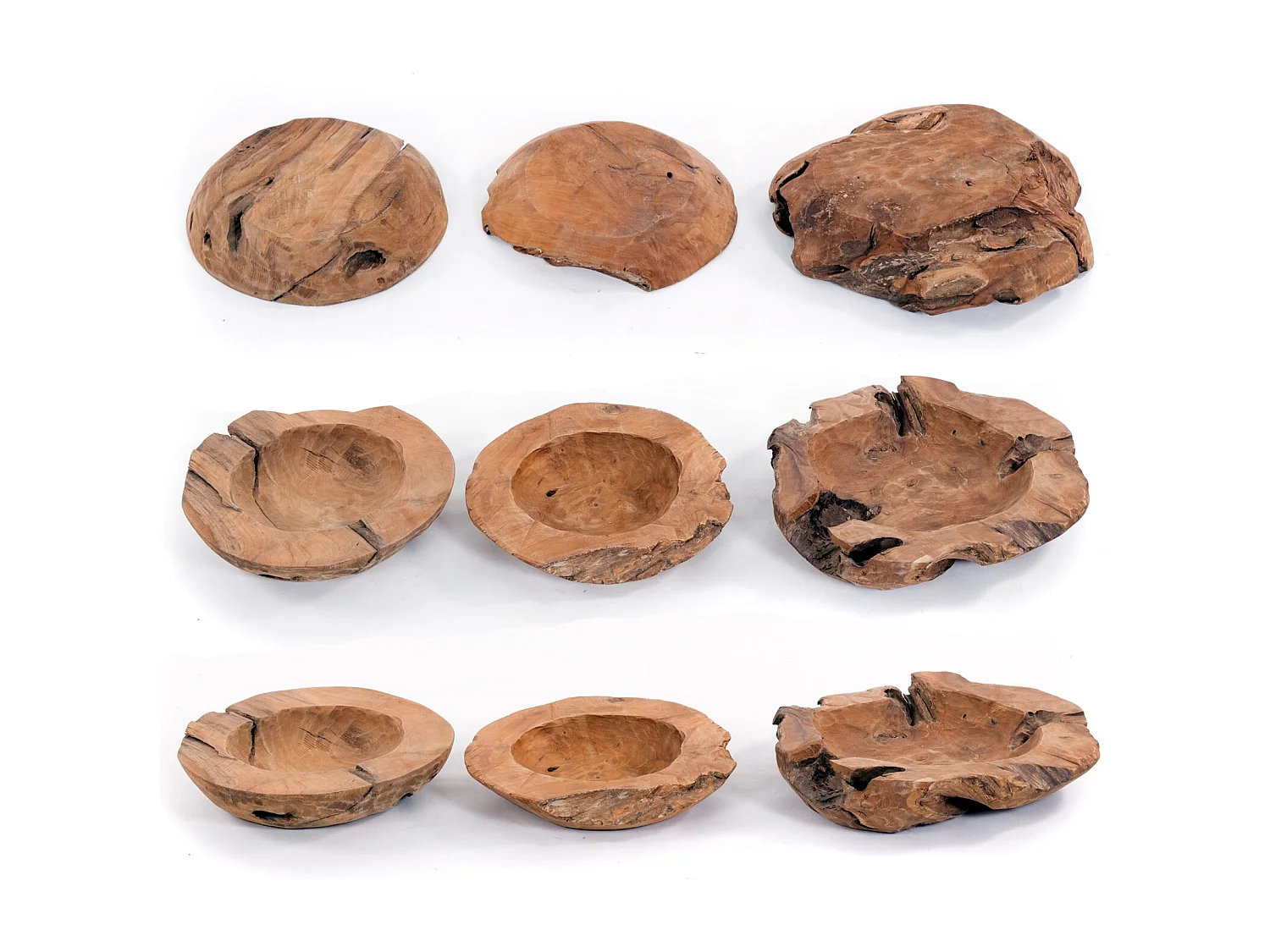 BOL DÉCORATIF TEAKROOTS 40 racine de teck couleurs naturelles