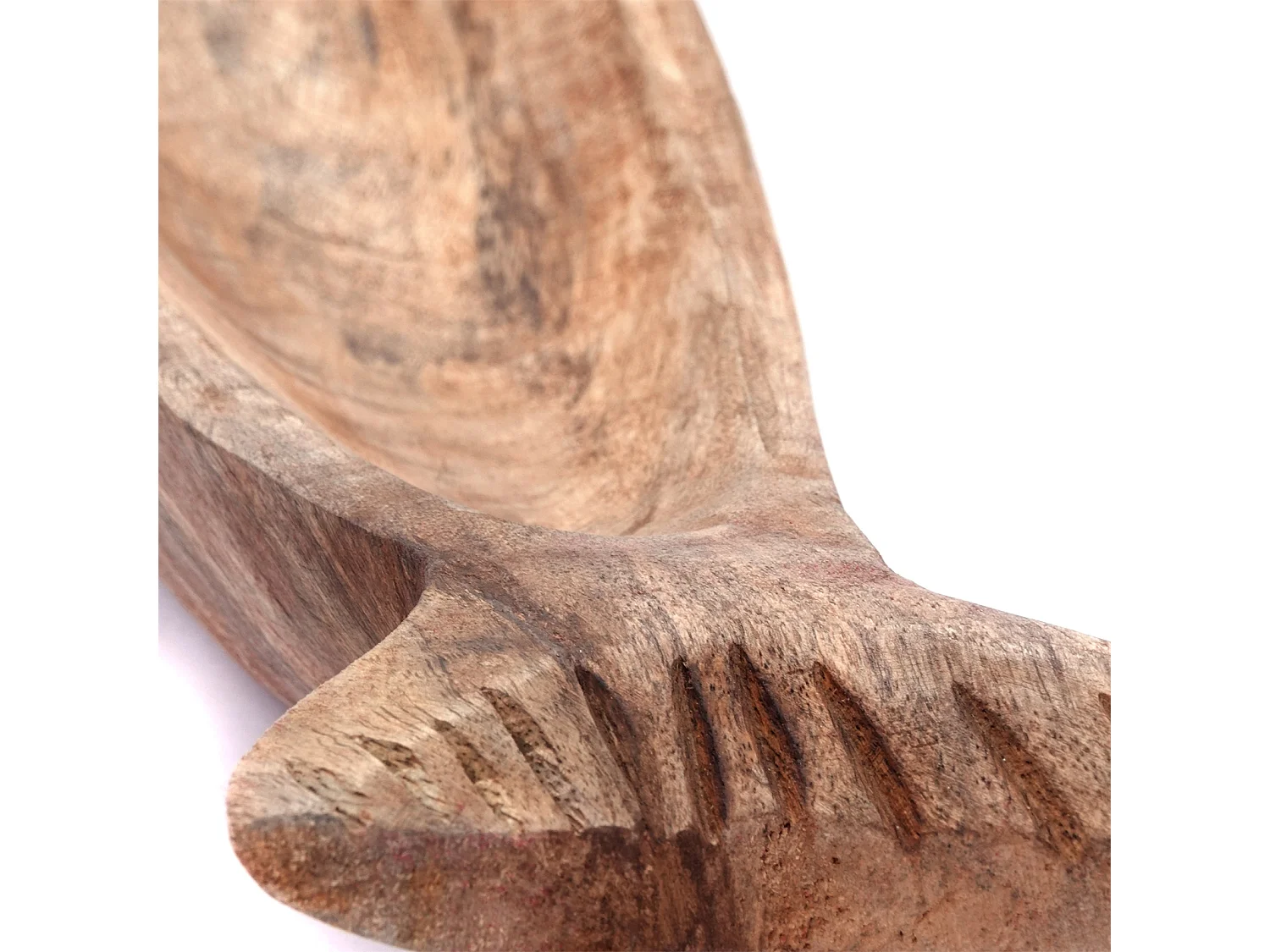 DEKO-SCHALE Pescado Mangoholz naturfarben