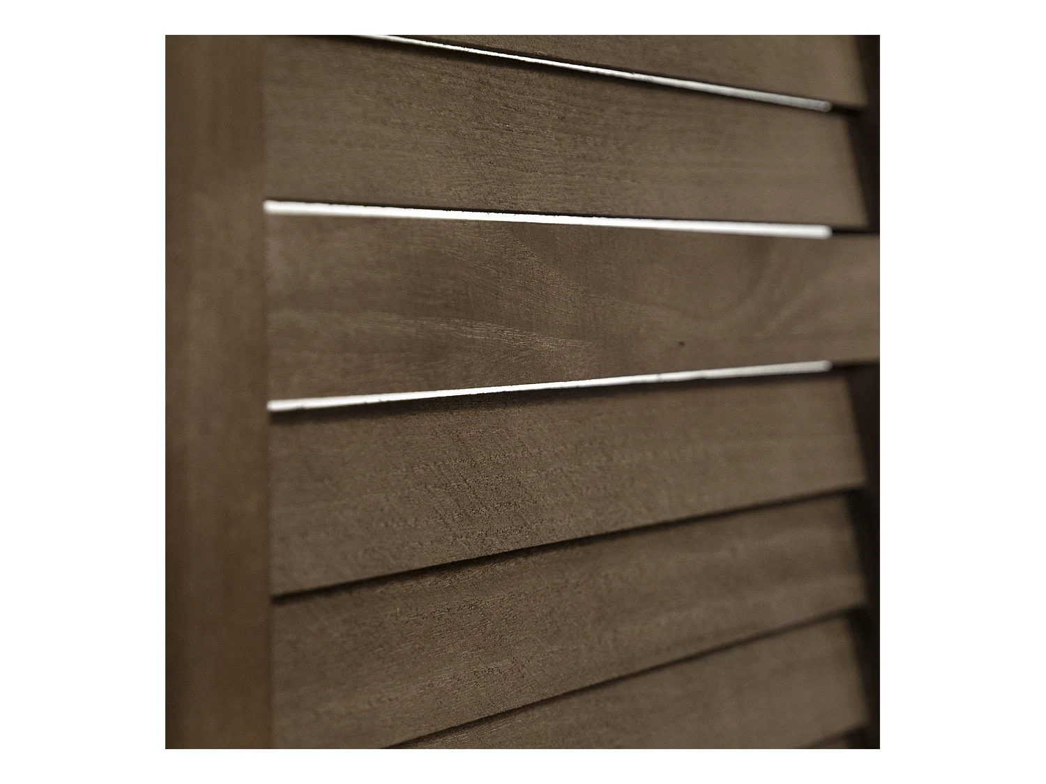 RAUMTEILER Cottage 3-tlg. Holz coffee