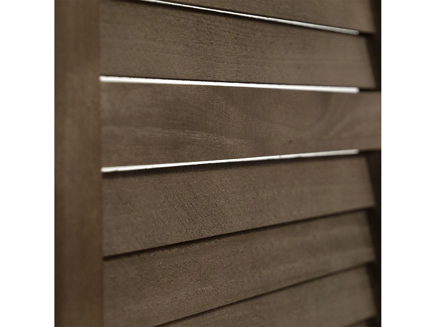 RAUMTEILER Cottage 3-tlg. Holz coffee