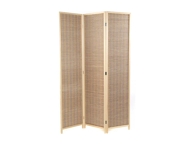 RAUMTEILER Bastia II 3-tlg. Bambus Holz