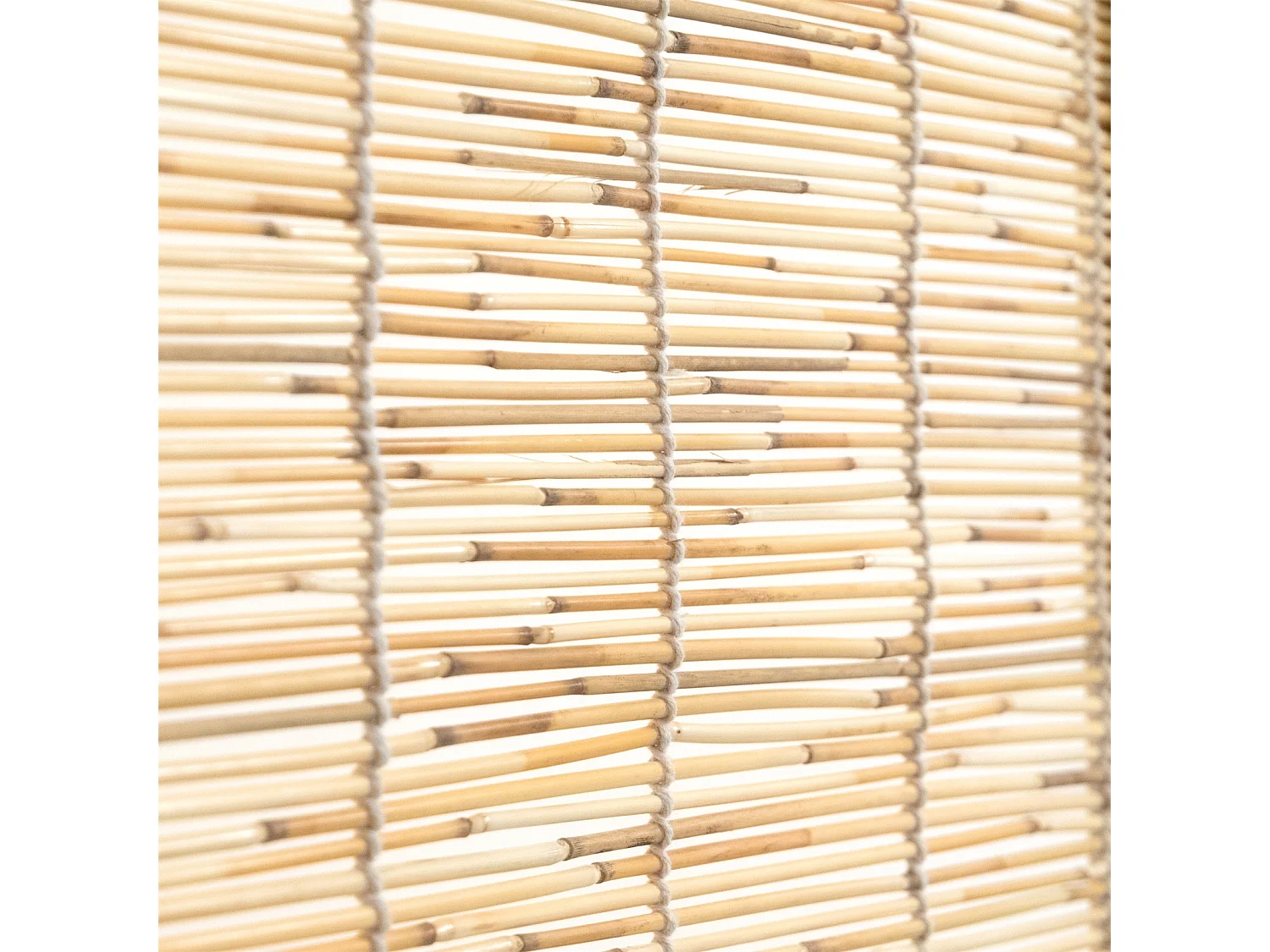 PARAVENT Playa 3 pièces. Bois de roseau natur