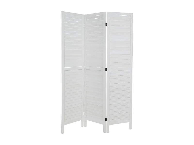 RAUMTEILER Cottage 3-tlg. Holz weiß