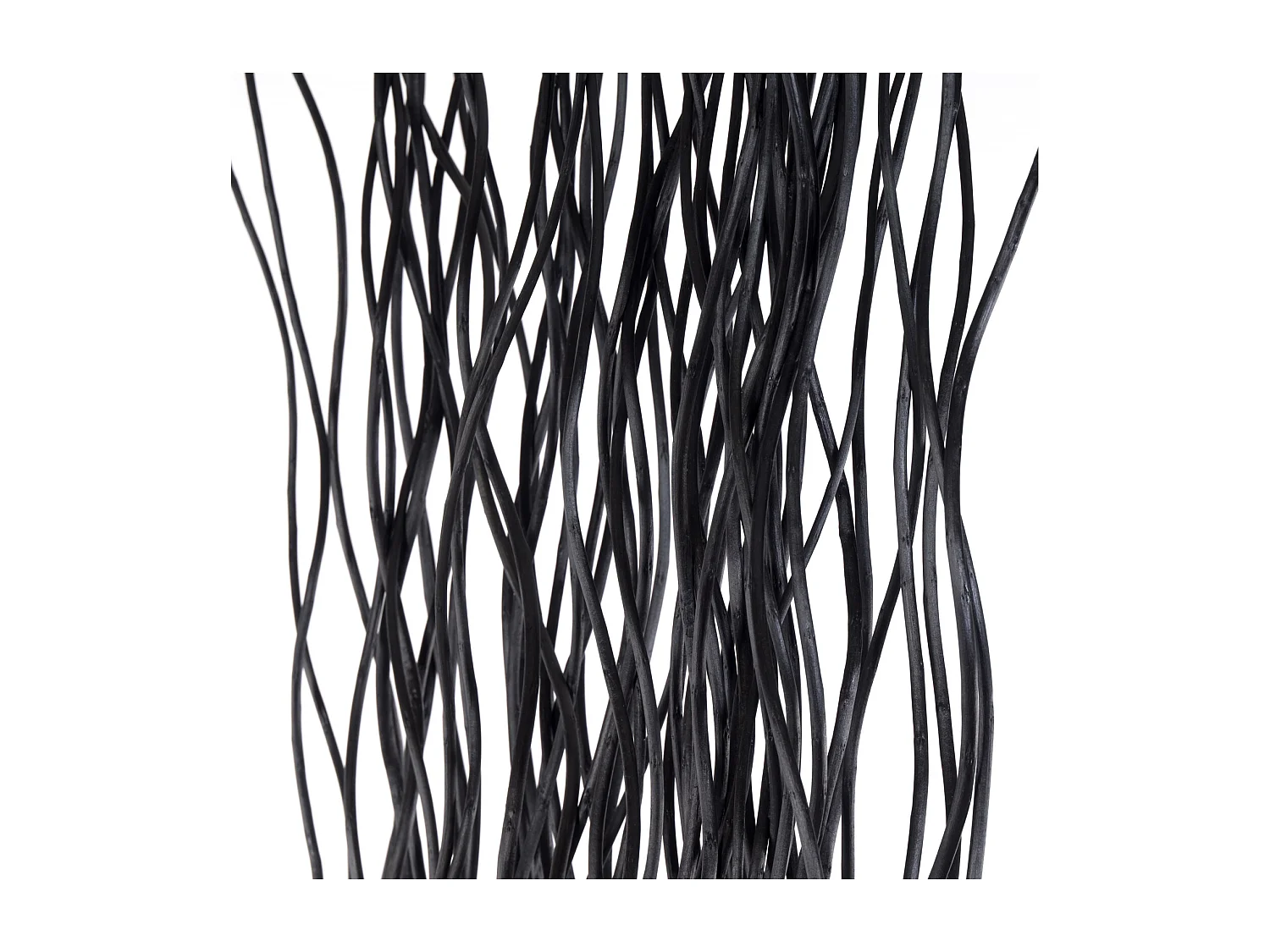 PARAVENT VAGUE Branches de saule schwarz