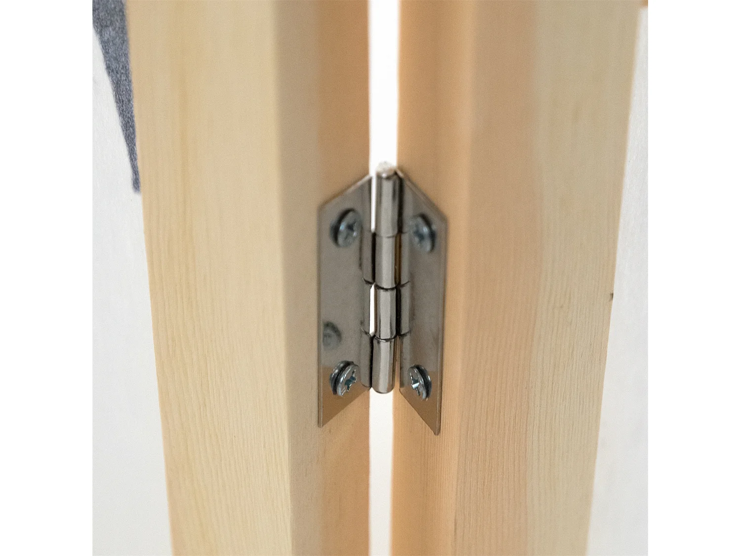 PARAVENT Asie Papier de riz avec motif de bambou blanc-brun clair