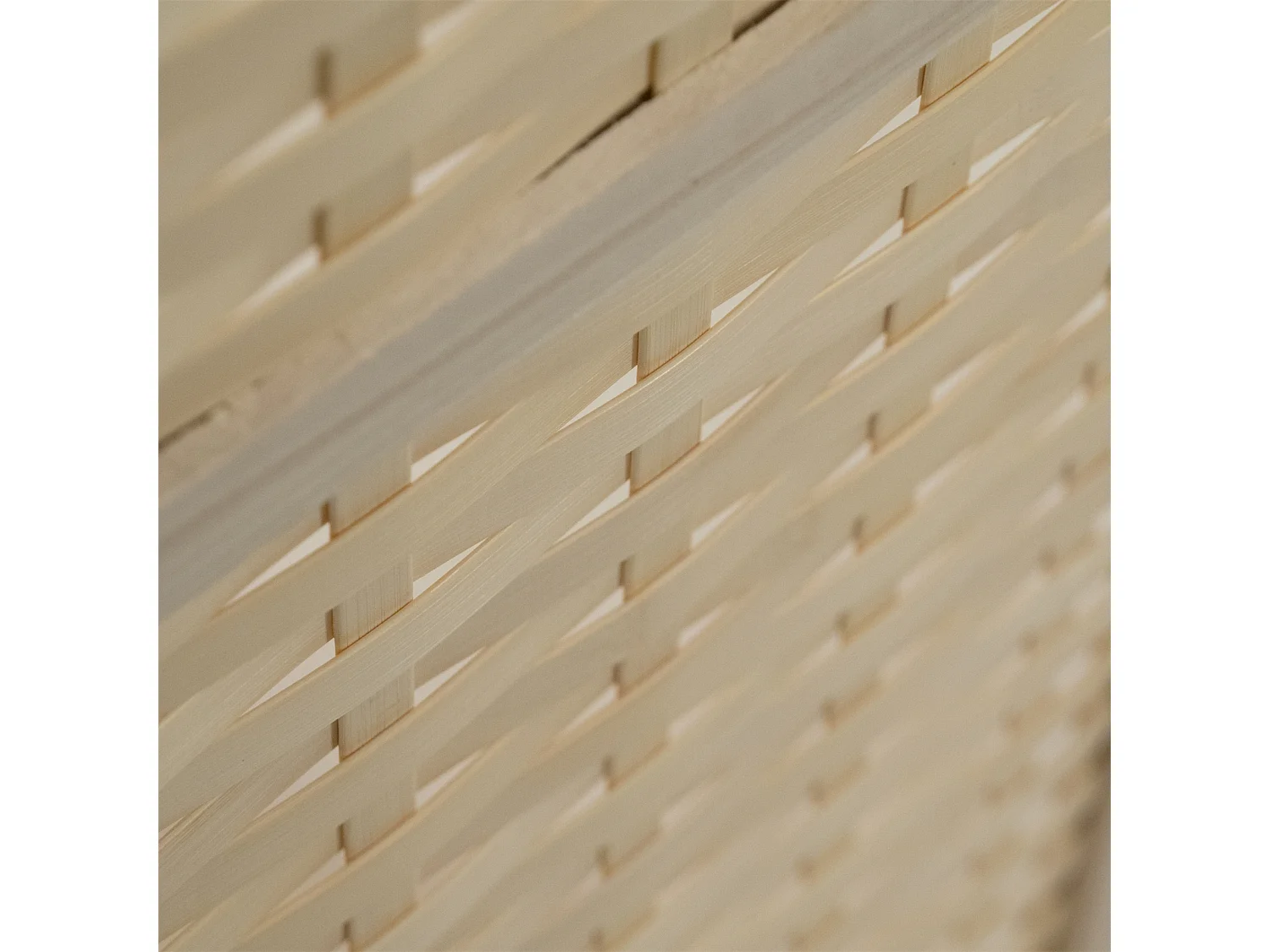 RAUMTEILER Bambu 3-tlg. Bambus Holz natur