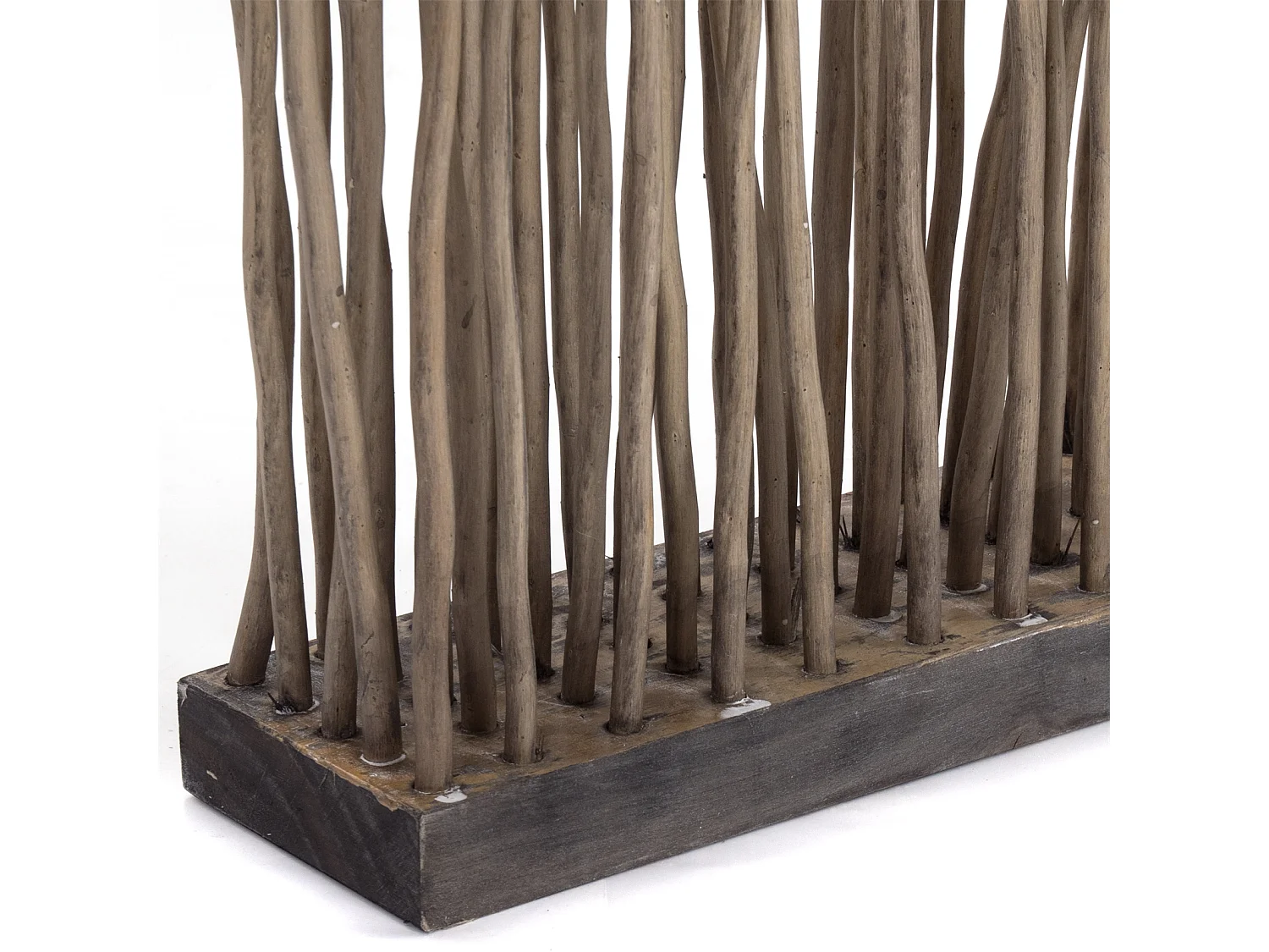 PARAVENT VAGUE Branches de saule grau