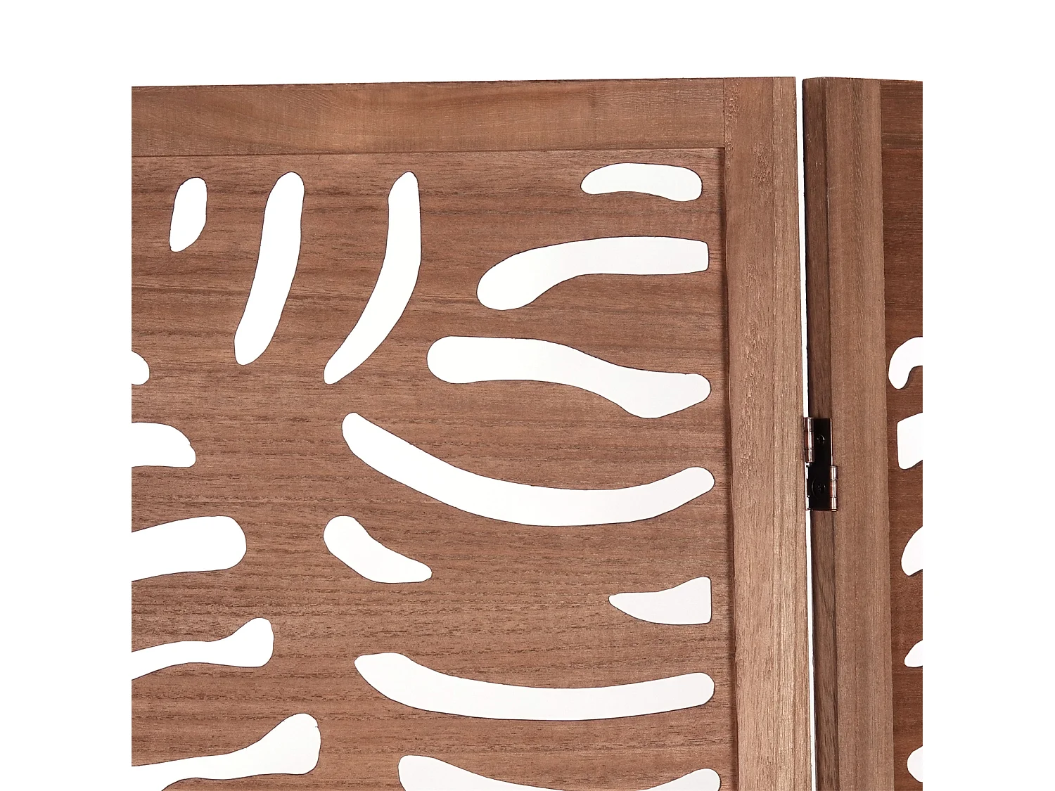 PARAVENT Palm 3 pièces. 170x120 cm, bois marron