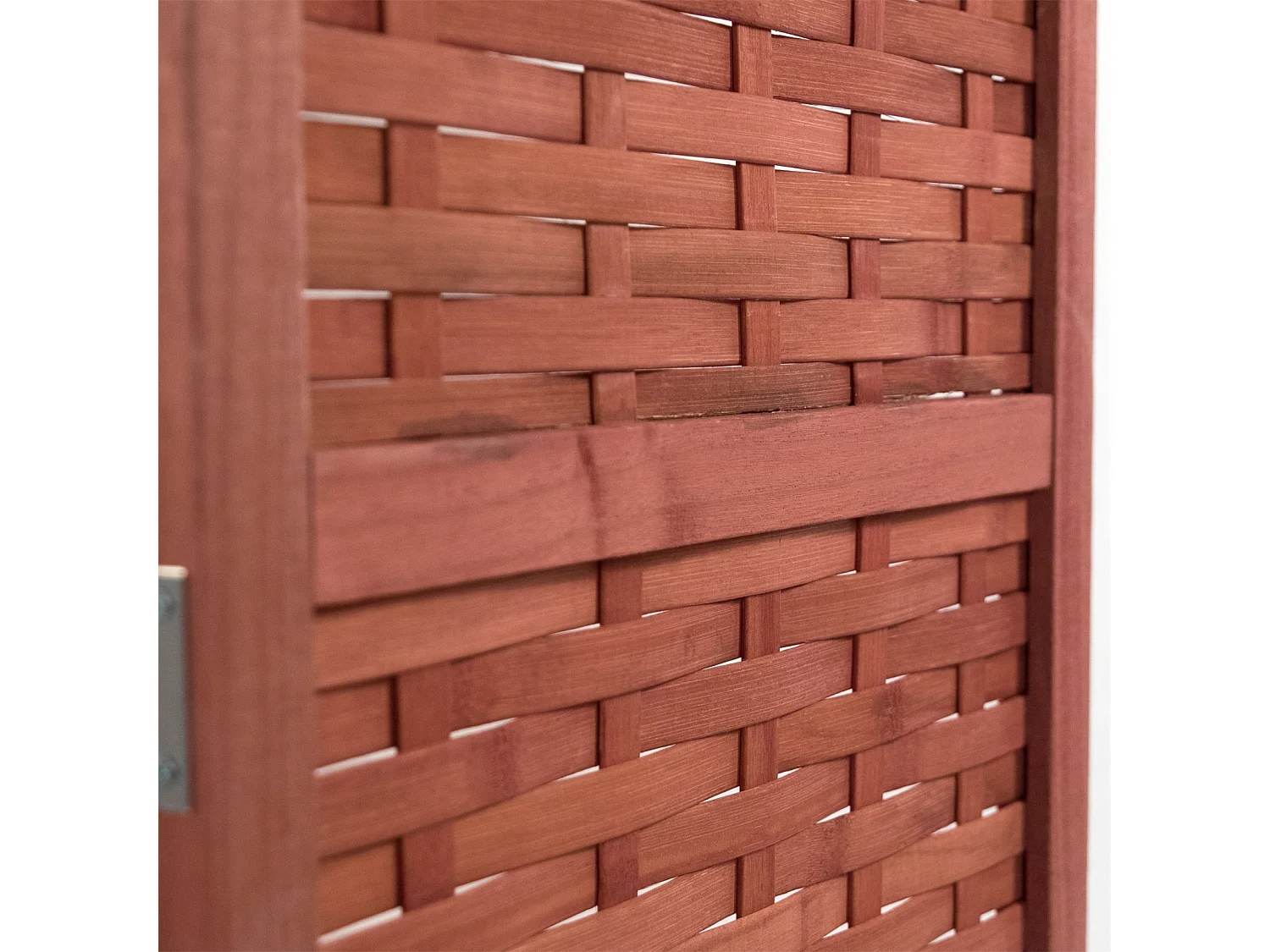 RAUMTEILER Autumn 3-tlg Bambus Holz kastanienbraun