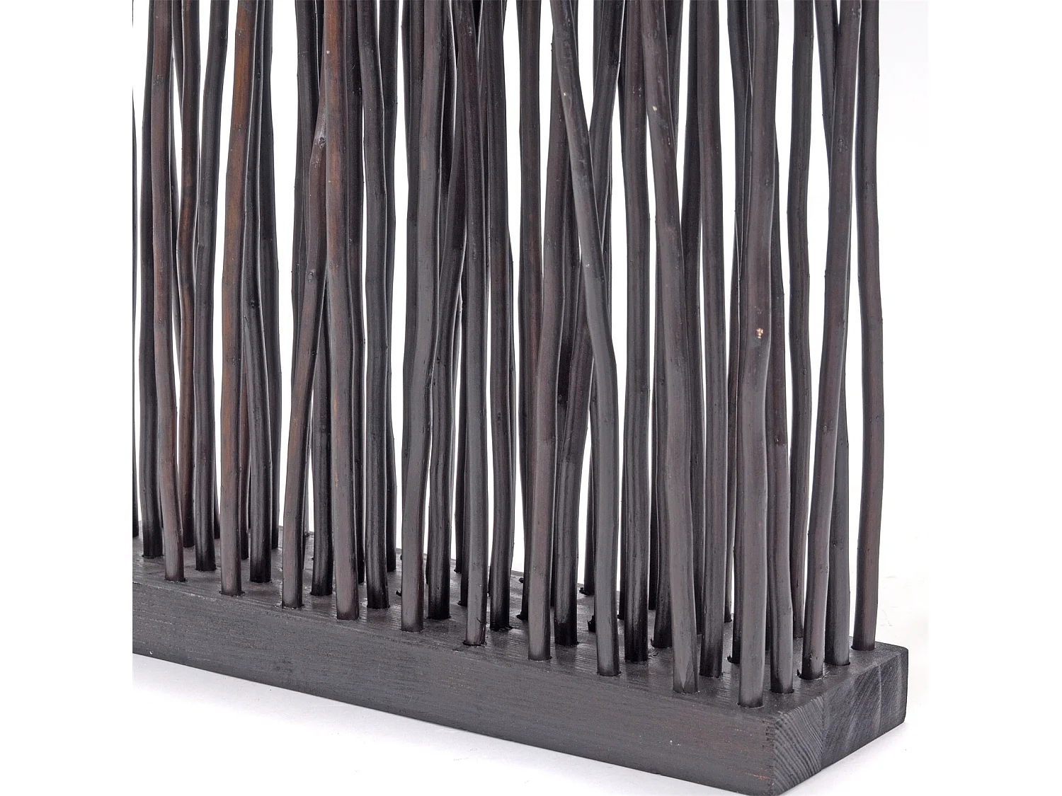 PARAVENT VAGUE Branches de saule braun