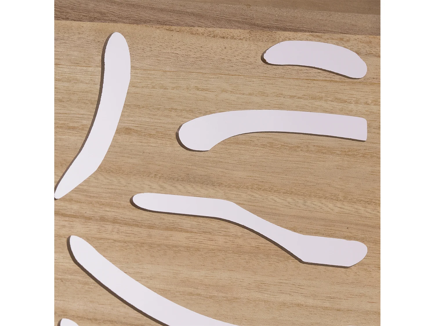 PARAVENT Palmier bois couleurs naturelles