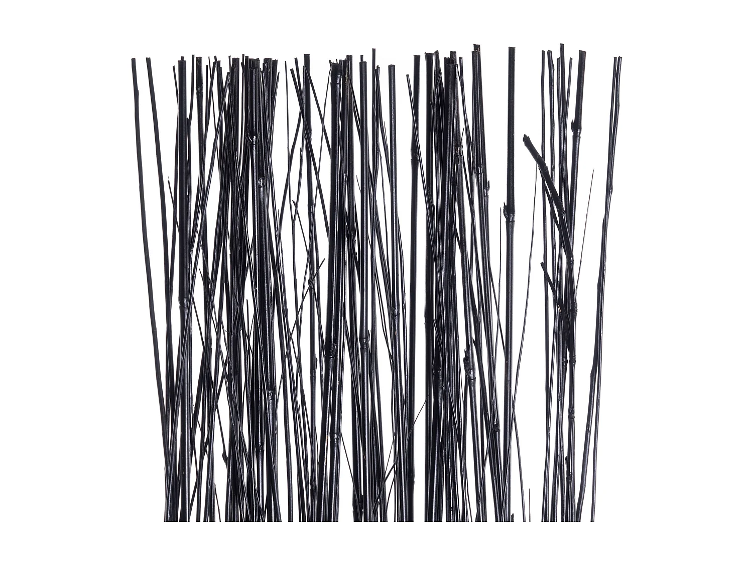 PARAVENT Slim 170x40 cm, branches en bois de saule schwarz