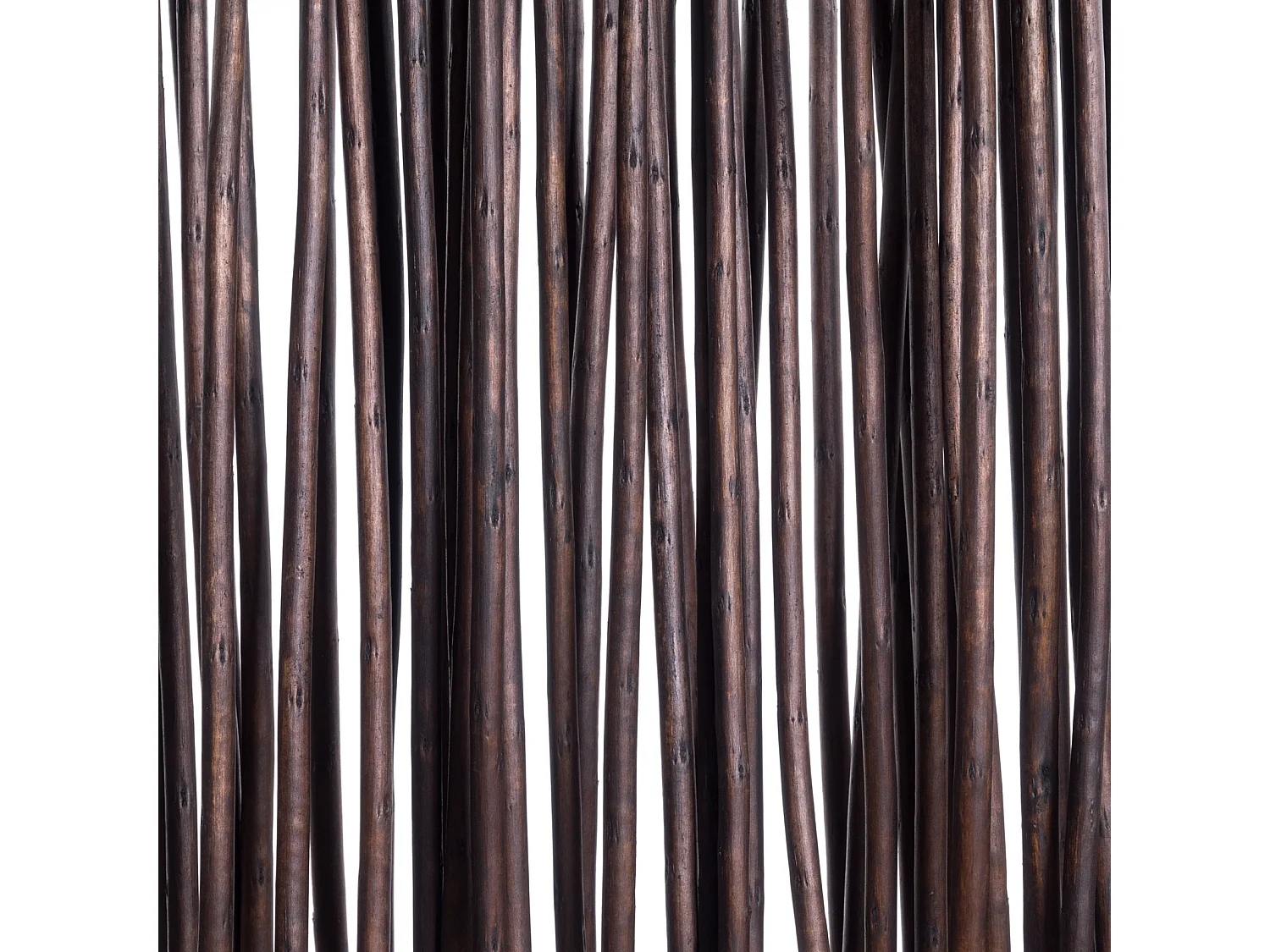 PARAVENT Slim 170x40 cm, branches en osier braun