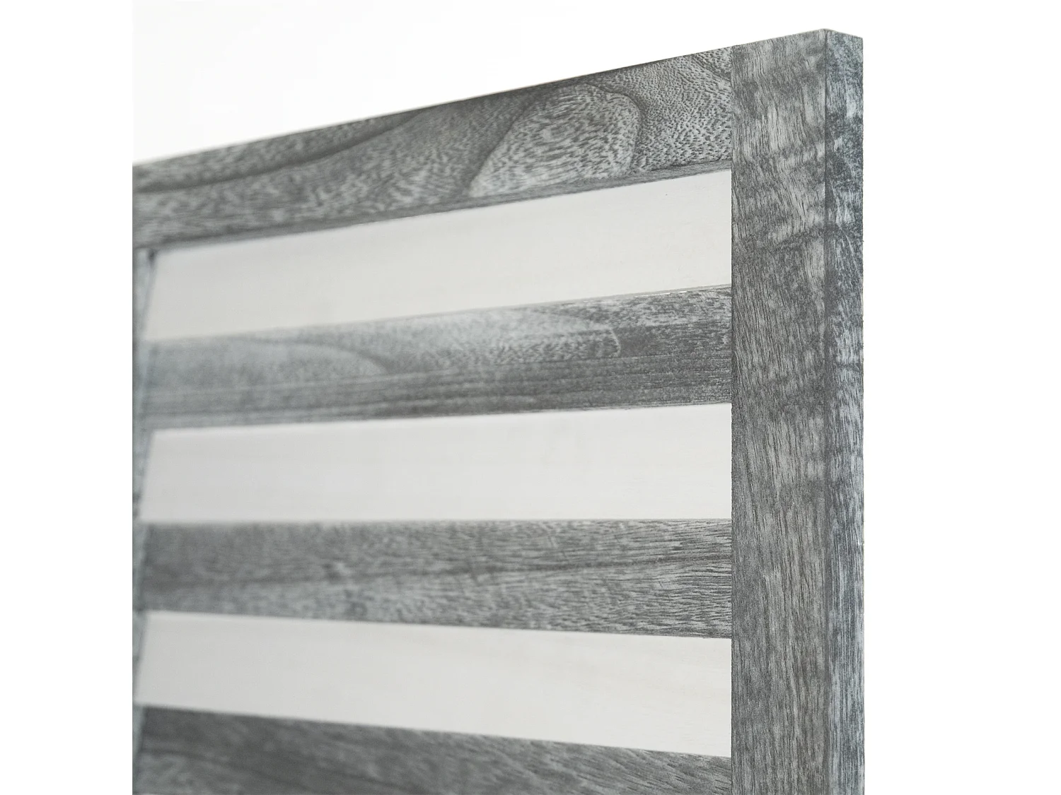 RAUMTEILER Cottage 3-tlg. Holz grau