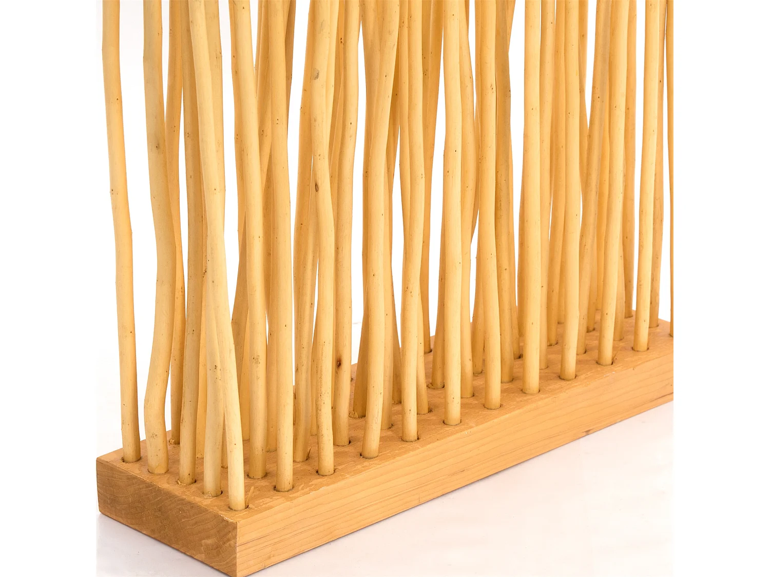 RAUMTEILER  WAVE Weidenzweige honigfarben