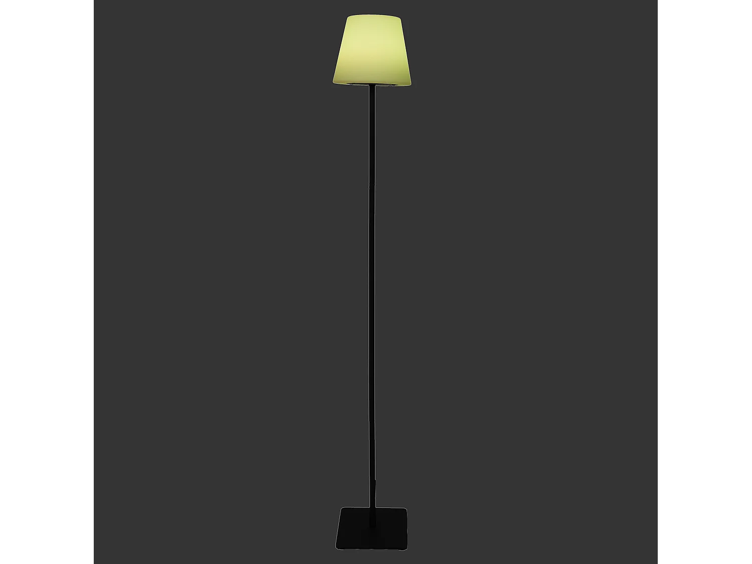 Lampadaire Outdoor Solaire Blanc