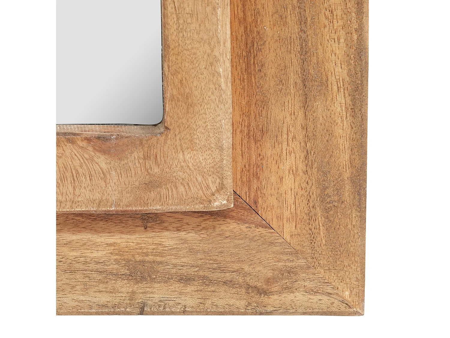 WANDSPIEGEL Tara 50x24 cm Massivholz naturfarben