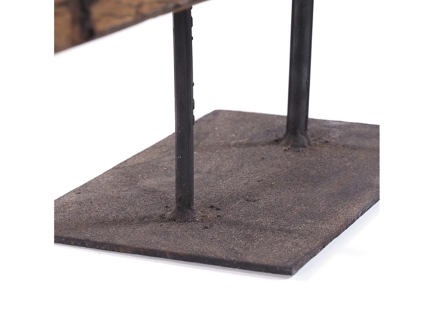 KERZENSTÄNDER  CASTLE 60 Recycling Holz massiv, Shabby Chic Design naturfarben