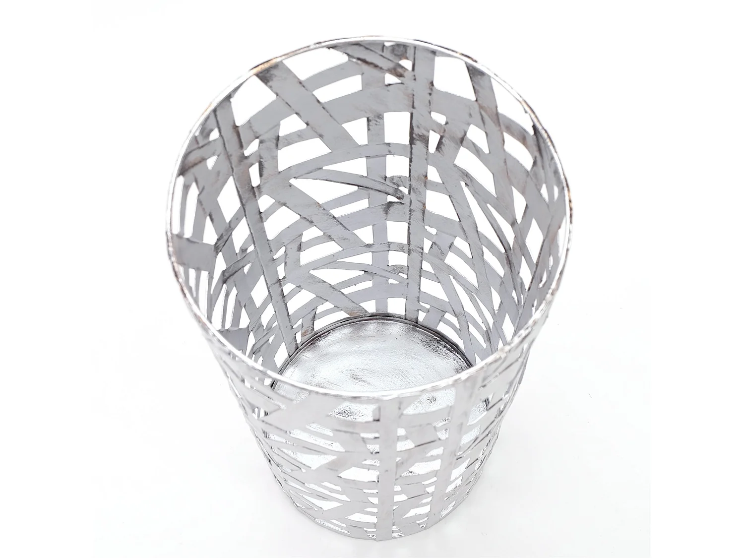 SCHIRMSTÄNDER CHICAGO Metall antik-silber