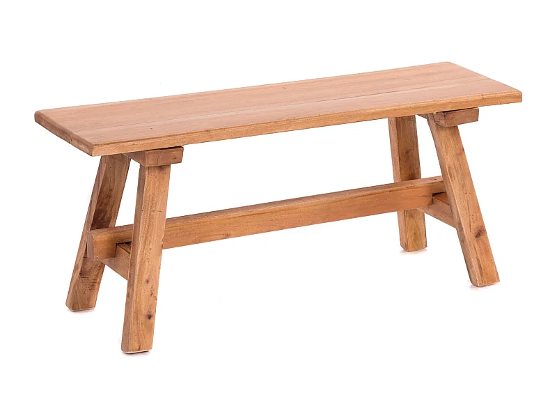 SITZBANK ANZIO 90  Mahagoni Massivholz, zusammenklappbar 08 honigfarben gewachst