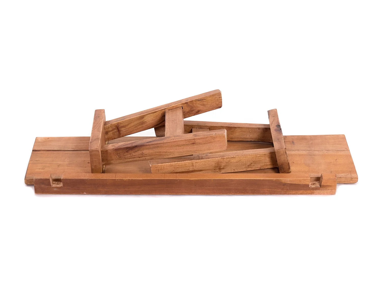 SITZBANK ANZIO 90  Mahagoni Massivholz, zusammenklappbar 08 honigfarben gewachst