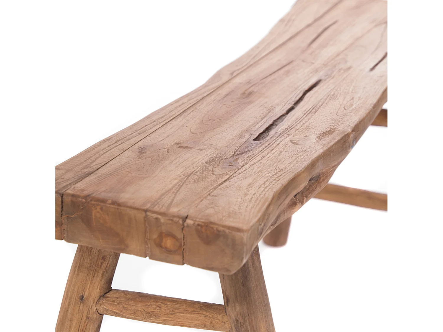 BANC Malu 93 Teck massif couleurs naturelles
