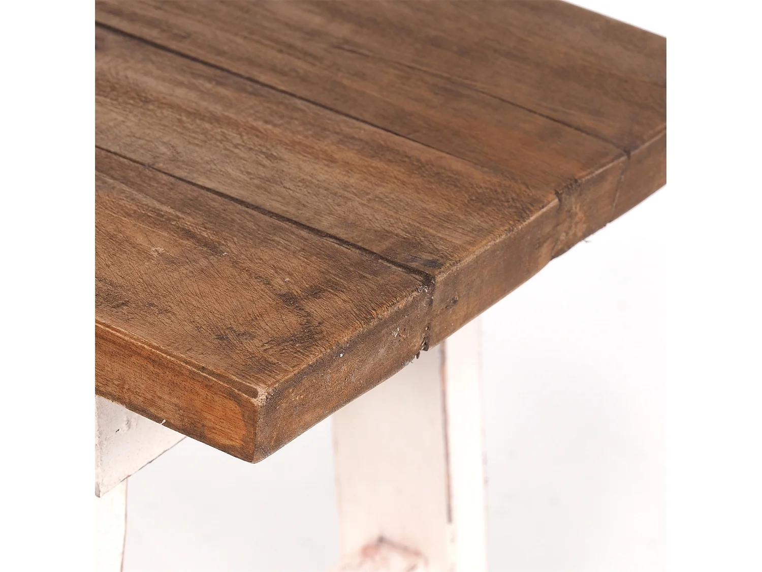 SITZBANK ANZIO 90  Mahagoni Massivholz, zusammenklappbar 06 weiß-landhaus