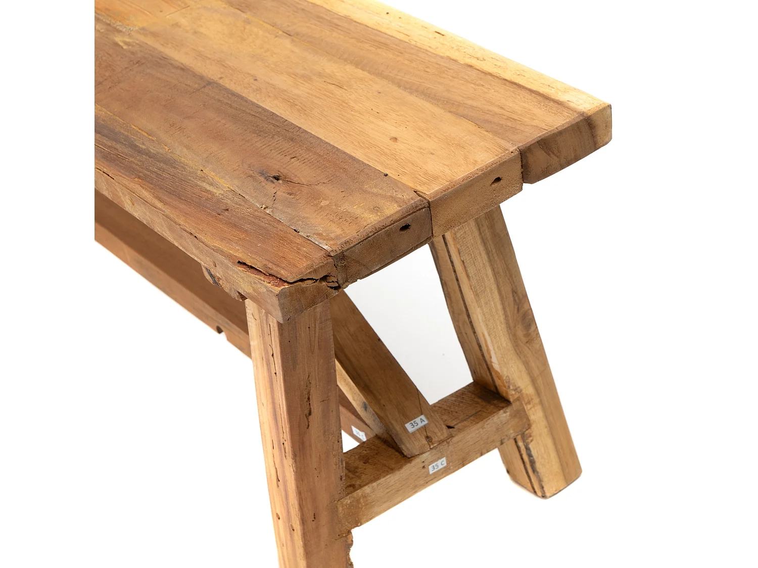 SITZBANK Roca 160cm, Massivholz naturfarben