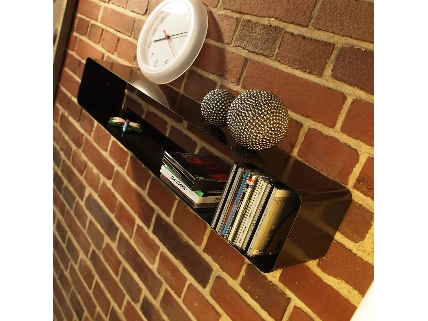 CD-REGAL CUBE 120 Metal, Lounge Design schwarz