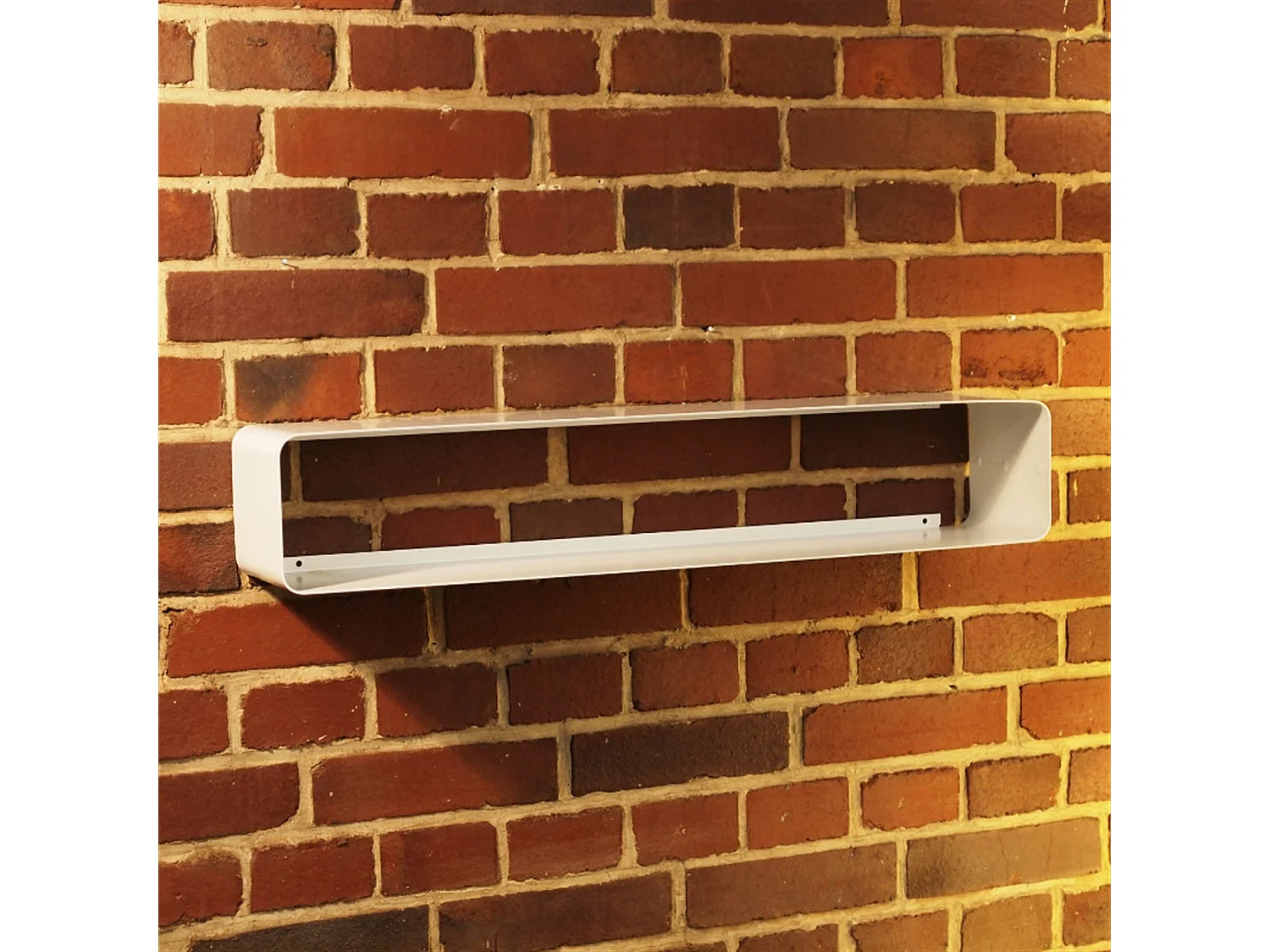 CD-REGAL Cube 80 Metall, Lounge Design weiß