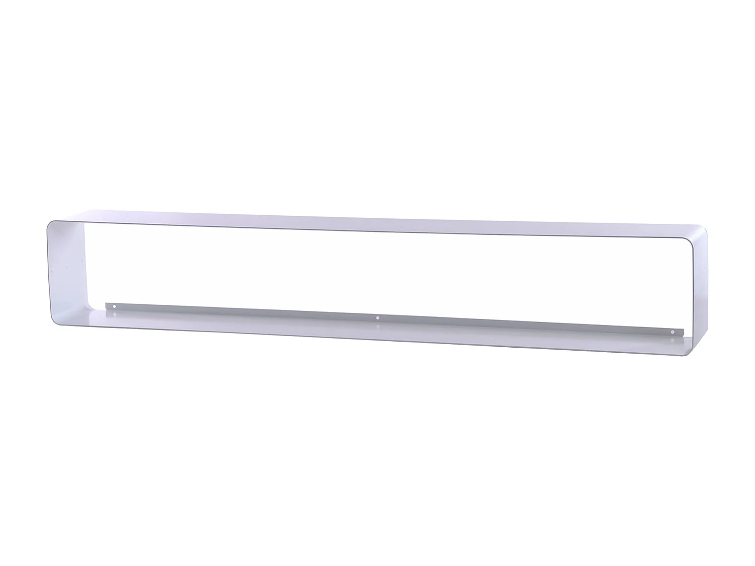 DVD &  BLU-RAY REGAL  CUBE 120 Metall, Lounge Design weiß