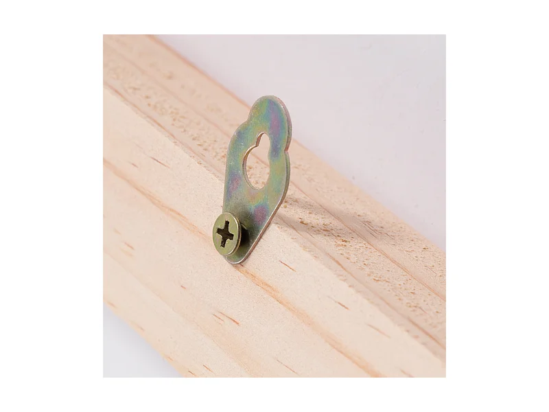 SCHATTENFUGEN-RAHMEN 2er Set für Leinwände auf Keilrahmen natur