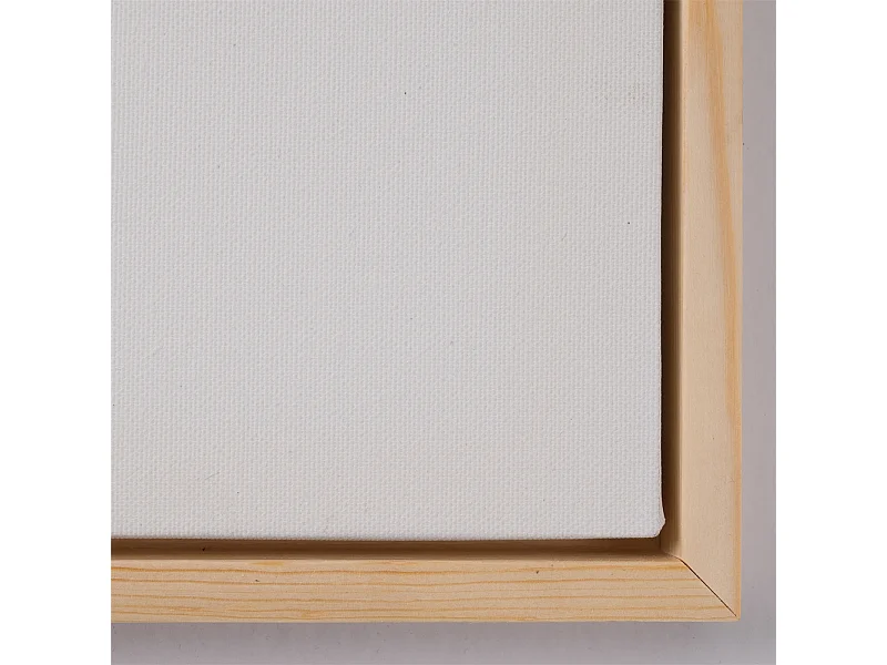 SCHATTENFUGEN-RAHMEN  2er Set für Leinwände auf Keilrahmen natur