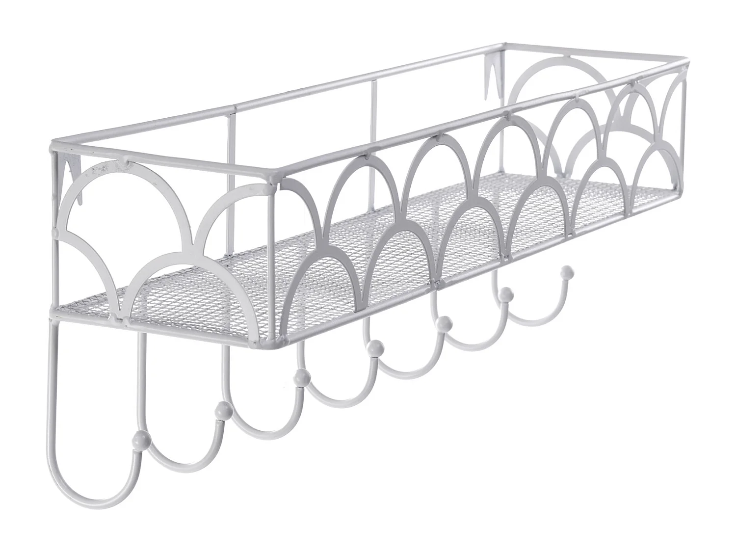 WANDREGAL Lucy Eisen, Landhaus-Stil Weiß