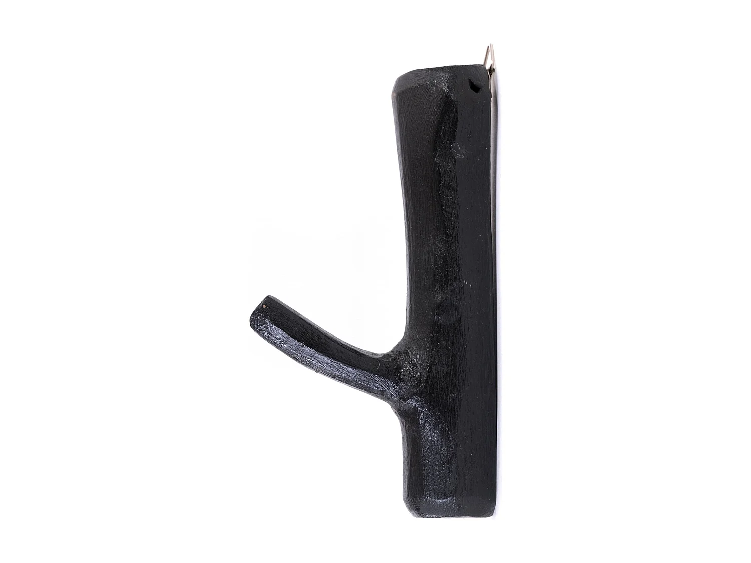 CROCHET DE VESTIAIRE LIMB racine de teck 09 voodoo - schwarz