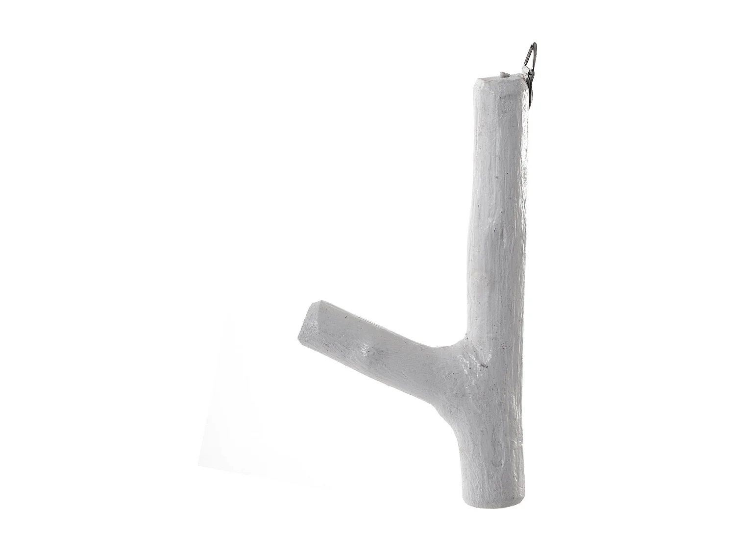 CROCHET DE PORTE-MANTEAU LIMB racine de teck 06 weiß-landhaus