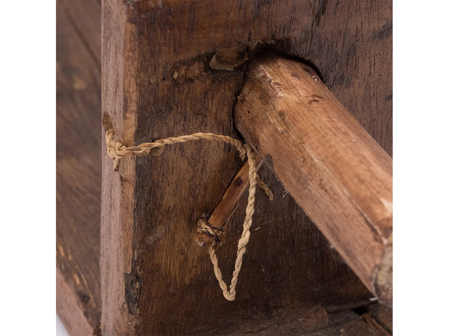 PORTE-SERVIETTES Bano 100 Bois de recyclage massif couleurs naturelles