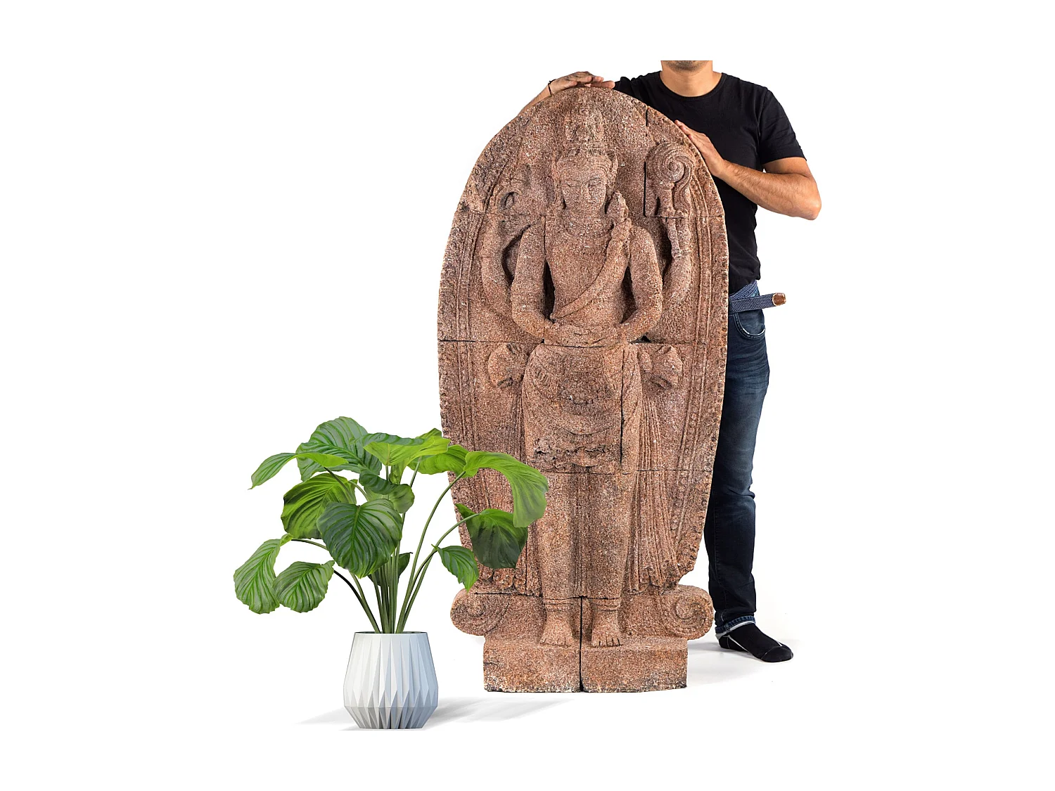 SKULPTUR  SIWA Beton, outdoor geeignet naturfarben