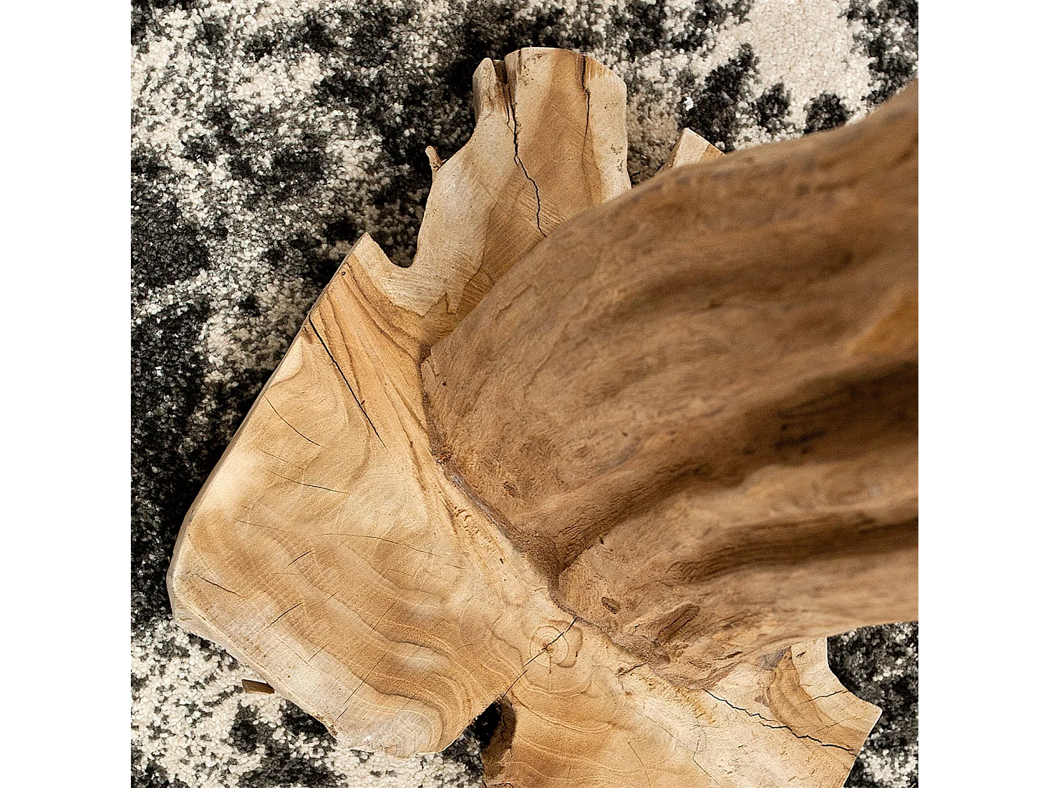 SKULPTUR TREIBGUT Unikat, 120-150 cm naturfarben