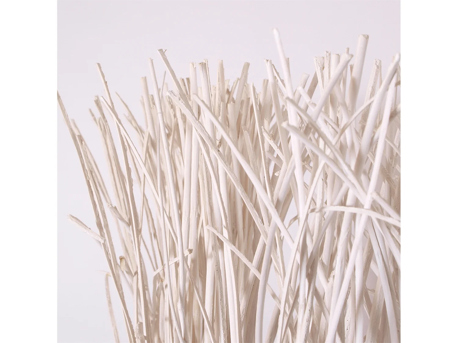 RAUMTEILER  Nature 3-tlg. Weidenholz weiß