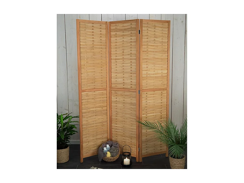 PARAVENT Maya 3 pièces. Bambou