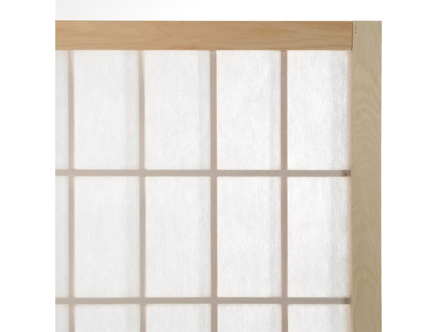 PARAVENT Canva 3 pièces. Bois, papier de riz