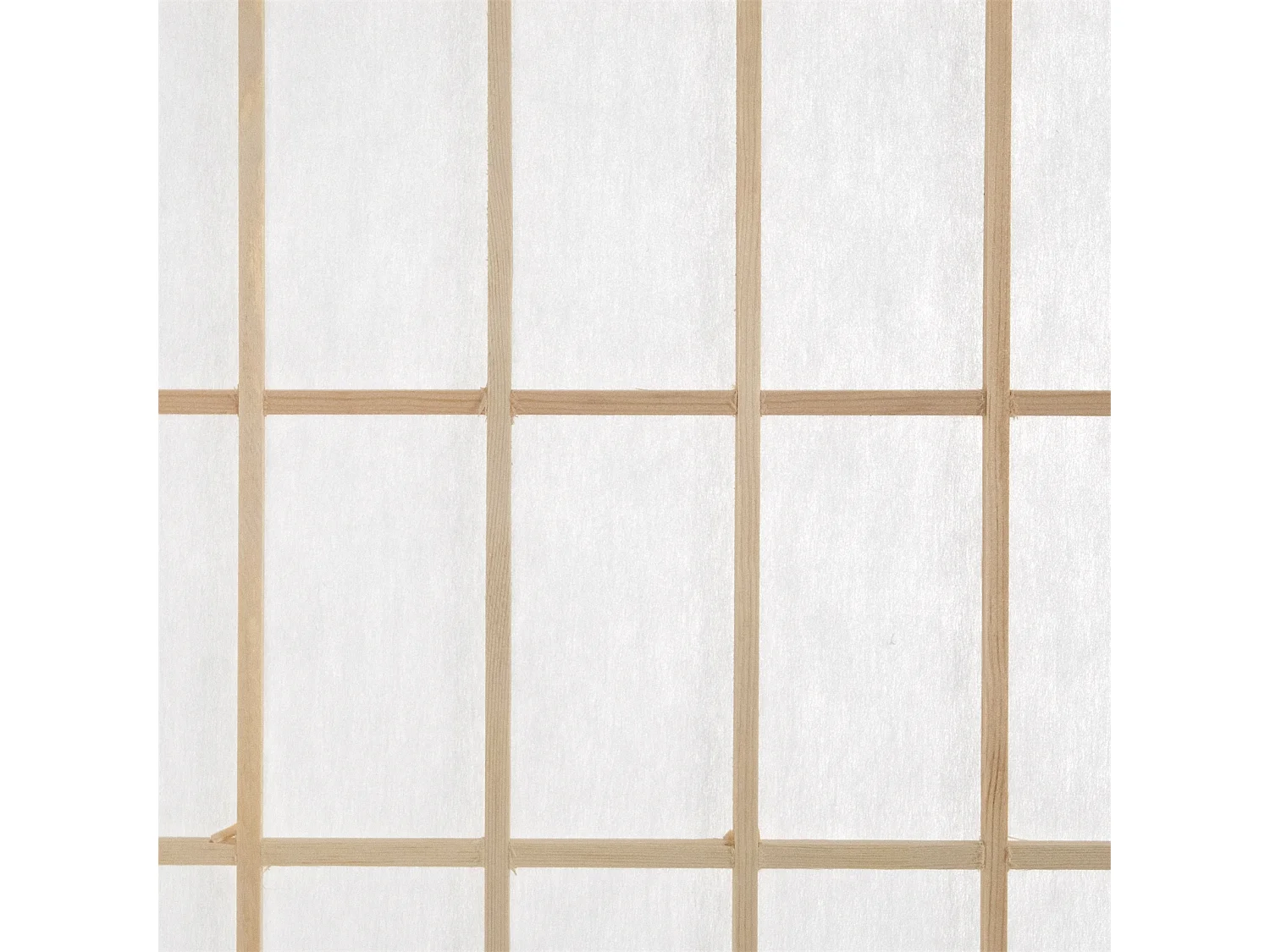 PARAVENT Canva 3 pièces. Bois, papier de riz