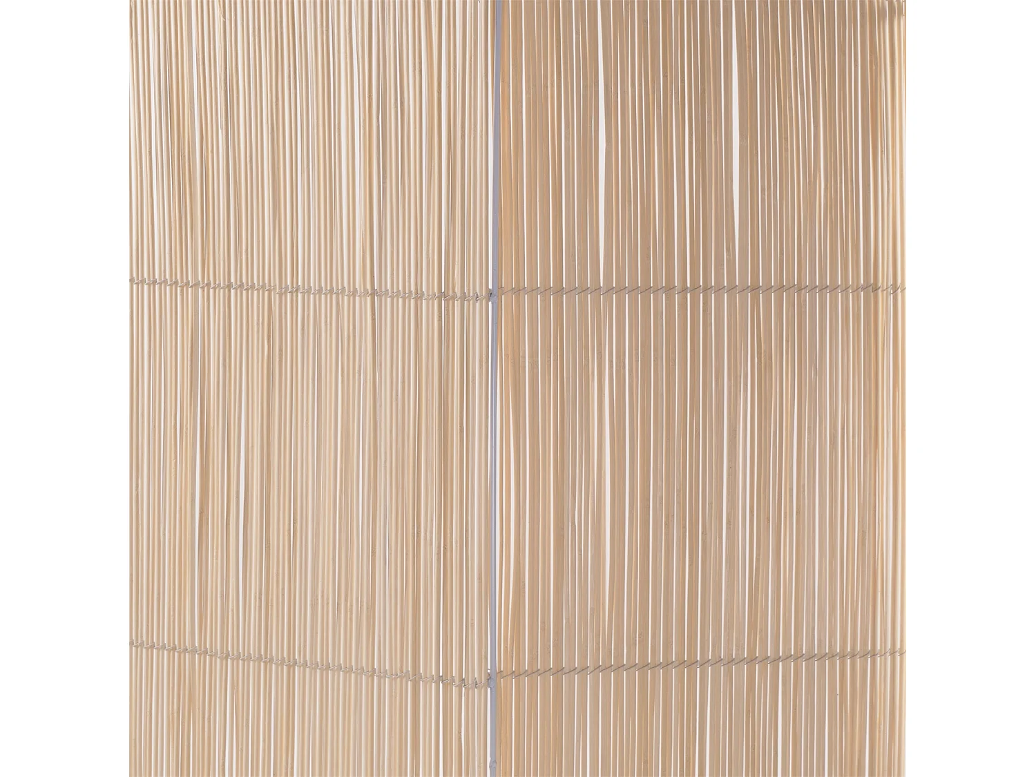 RAUMTEILER  Spike 3-tlg. Weidenholz, klappbar geblichen