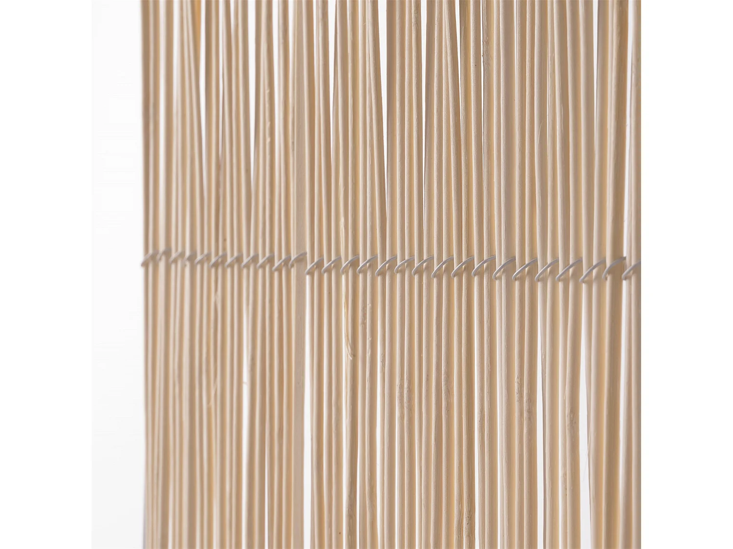 RAUMTEILER  Spike 3-tlg. Weidenholz, klappbar geblichen