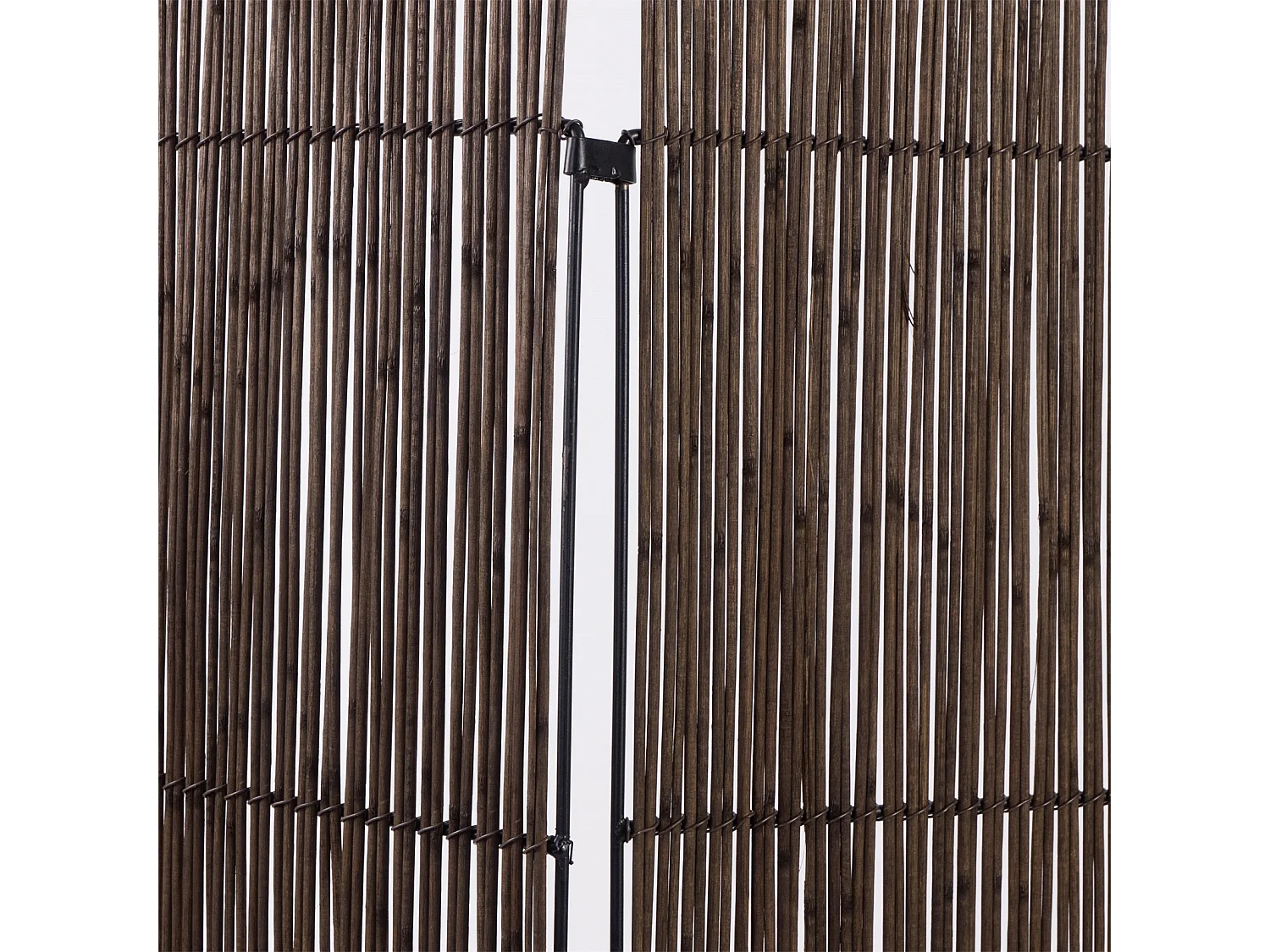 RAUMTEILER  Spike 3-tlg. Weidenholz, klappbar braun