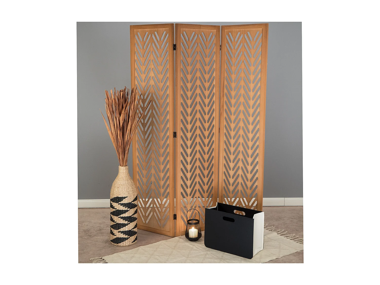 PARAVENT Mantra 3 pièces bois