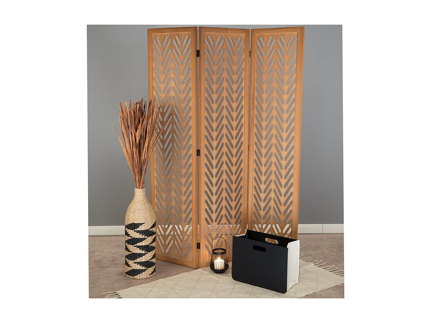 PARAVENT Mantra 3 pièces bois