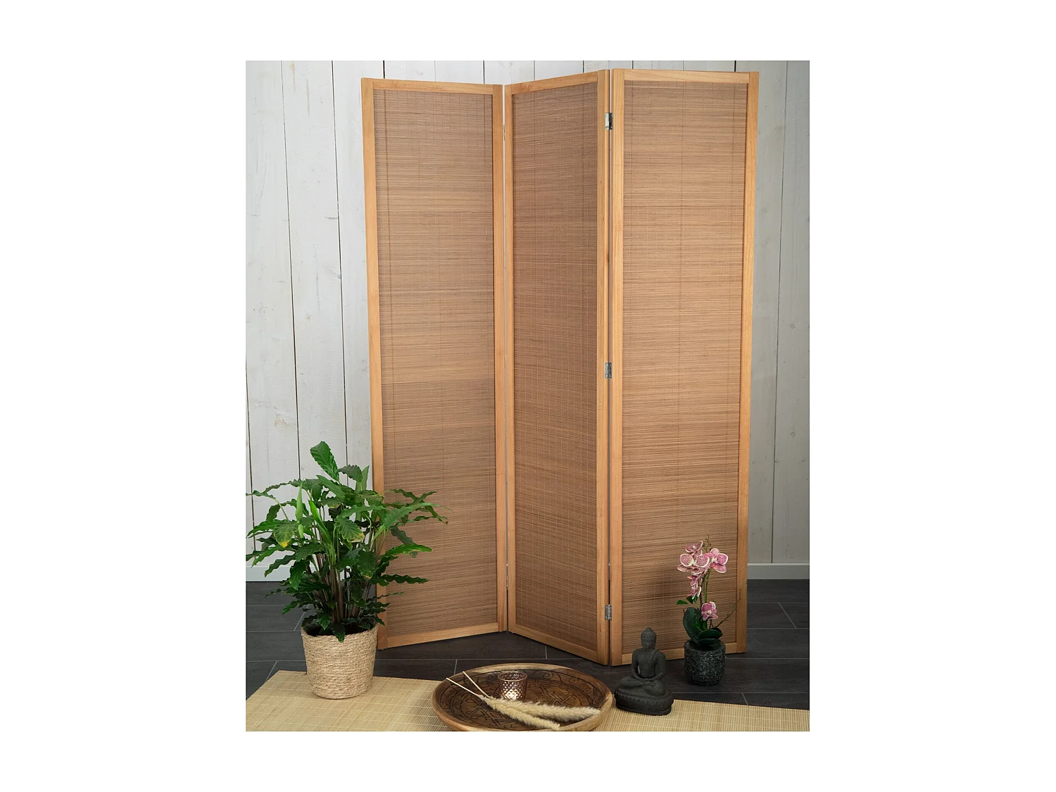 PARAVENT Alara 3 pièces. Bambou